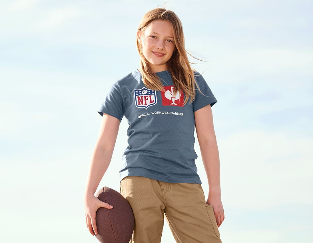 Samarbeten: NFL T-Shirt cotton, kids + oxidblå