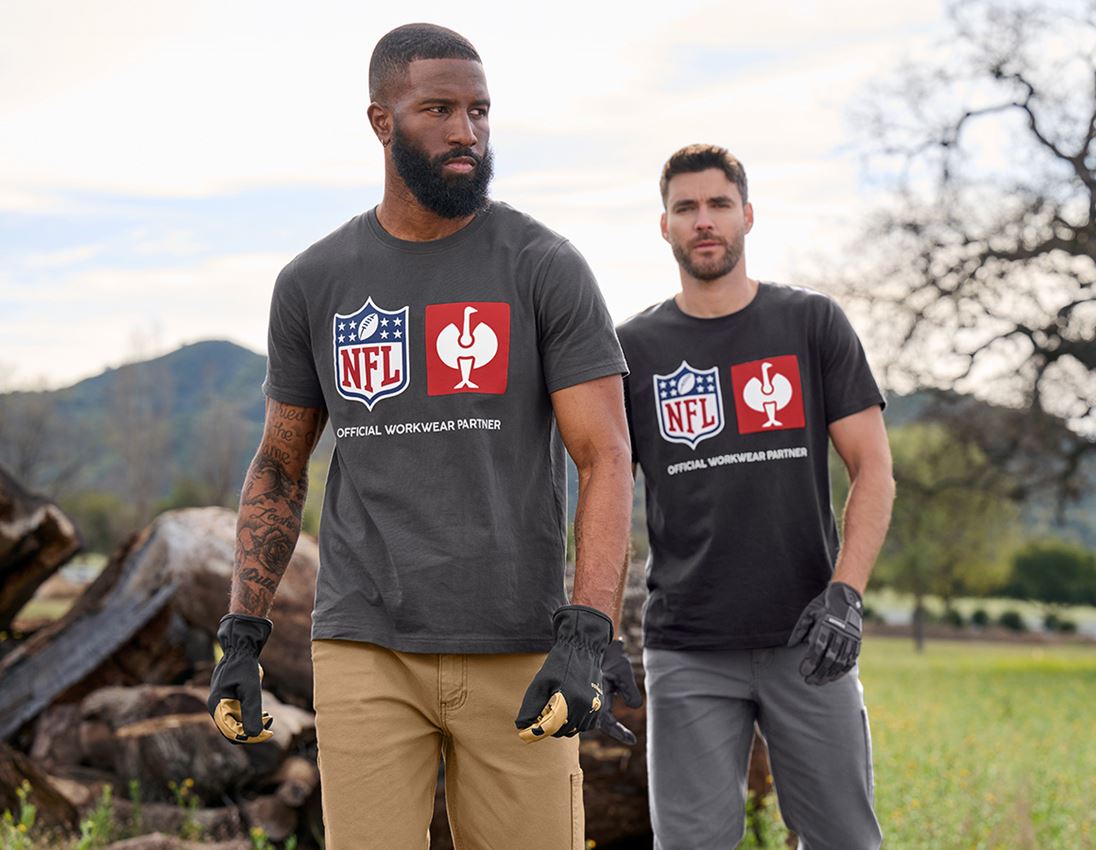 Samarbeten: NFL T-Shirt cotton + karbongrå 2