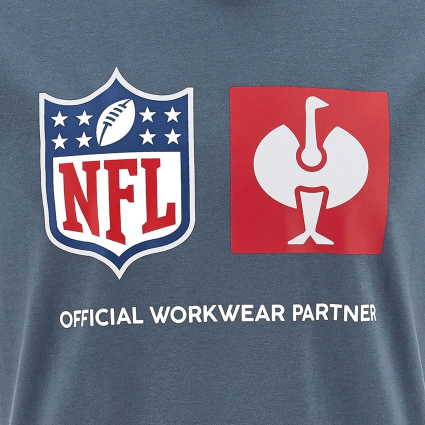 Överdelar: NFL T-Shirt cotton + oxidblå 2