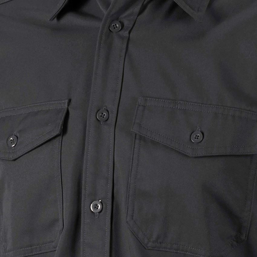 Överdelar: Arbetsskjorta e.s.classic, långärmad + svart 2