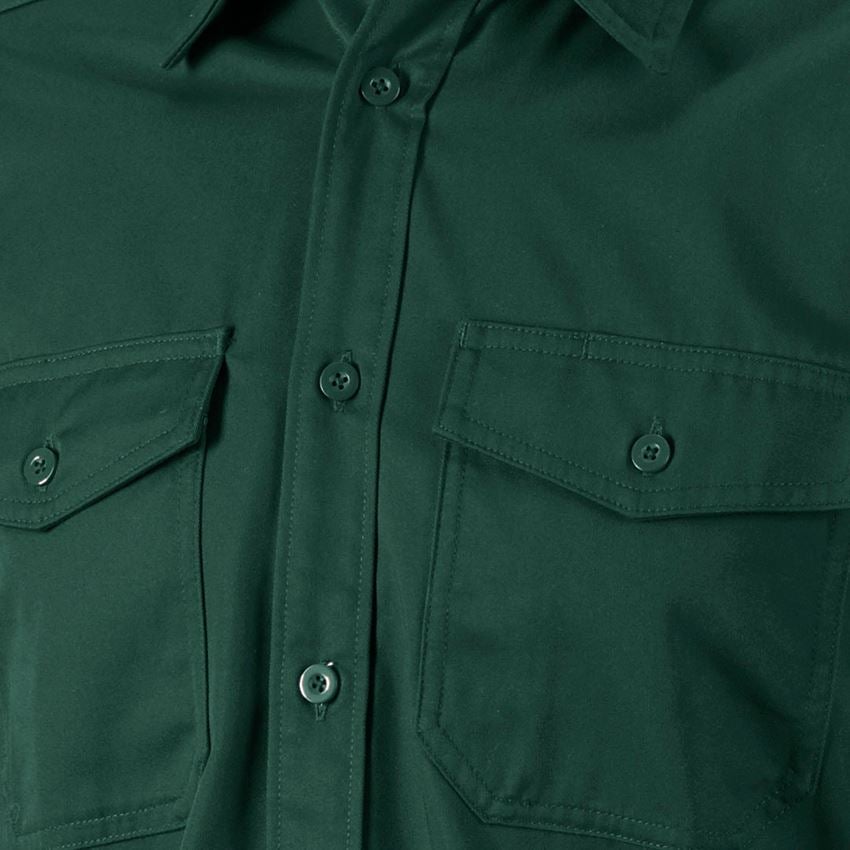 Joiners / Carpenters: Work shirt e.s.classic, long sleeve + green 2