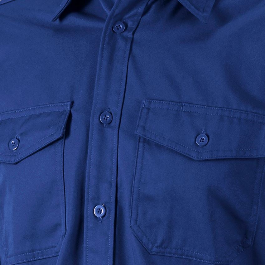Shirts, Pullover & more: Work shirt e.s.classic, long sleeve + royal 2