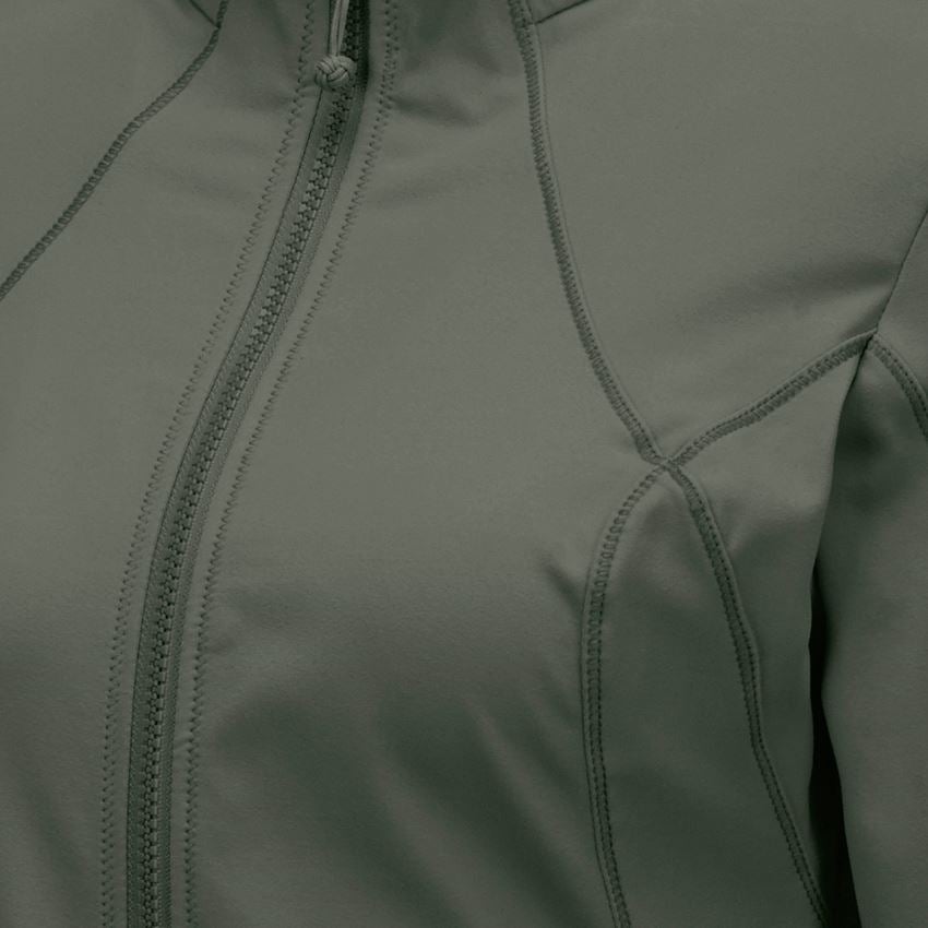 Topics: e.s. Functional sweat jacket solid, ladies' + thyme 2