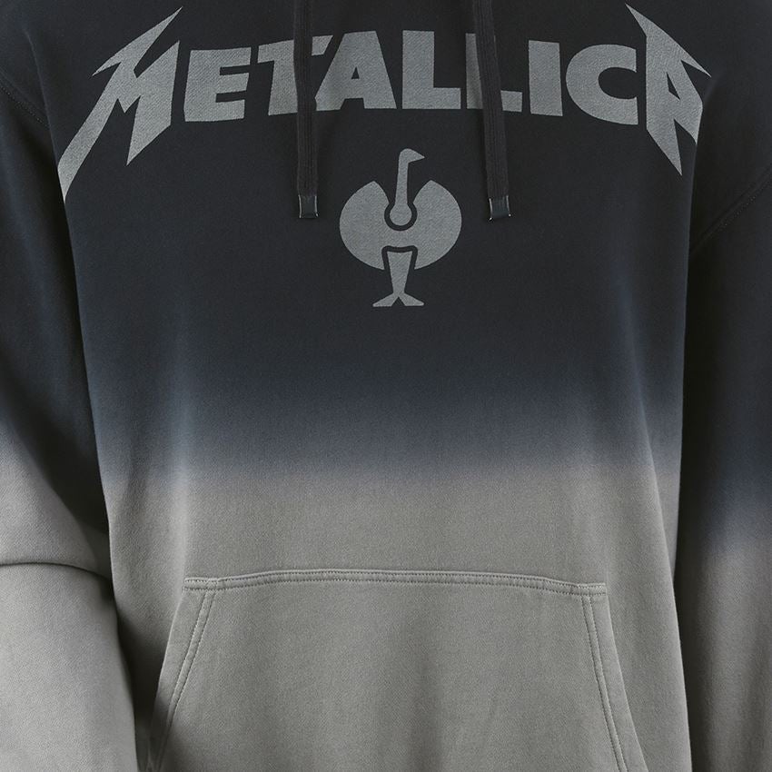 Samarbeten: Metallica cotton hoodie, men + svart/granit 2