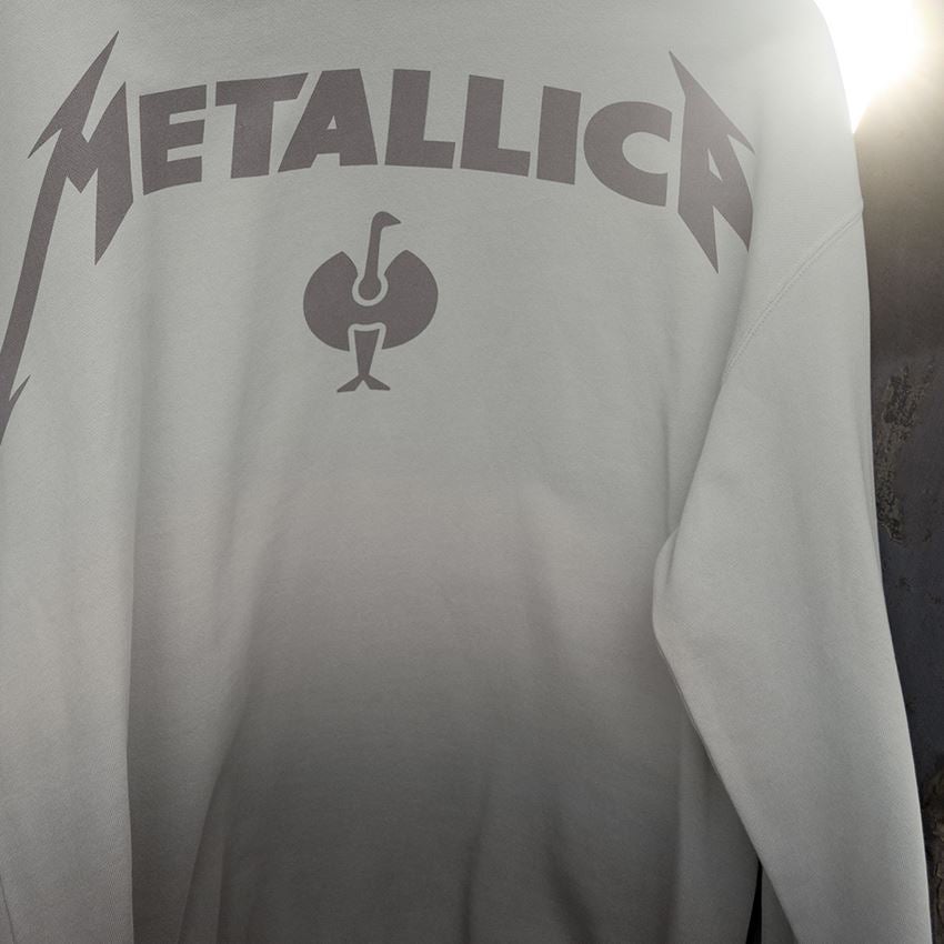 Samarbeten: Metallica cotton sweatshirt + magnetgrå/granit 2