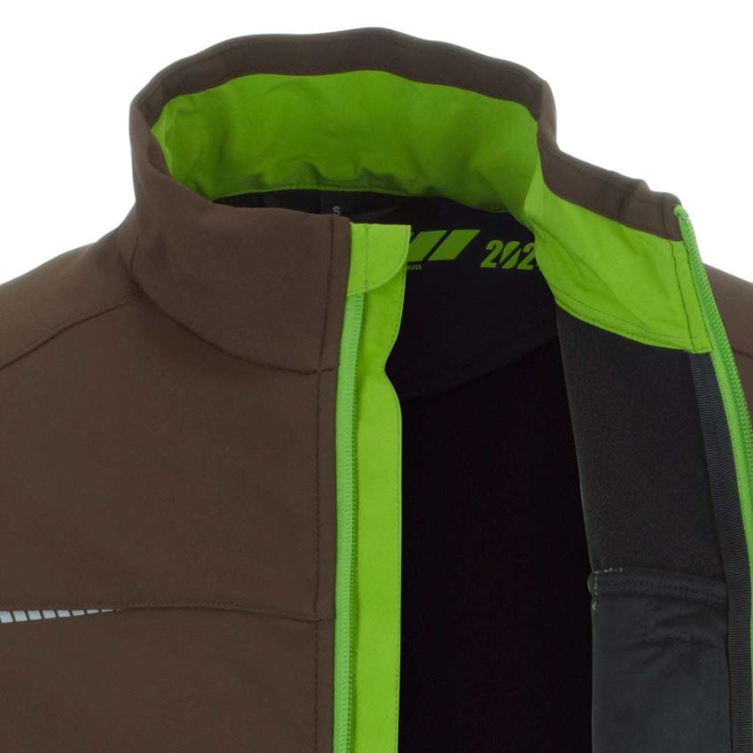 Work Jackets: Softshell jacket e.s.motion 2020 + chestnut/seagreen 2