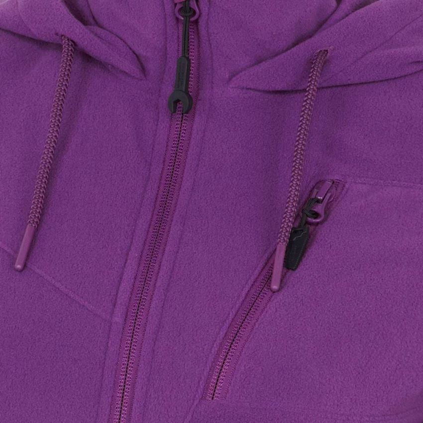 Topics: Hooded fleece jacket e.s.motion 2020, ladies' + violet 2