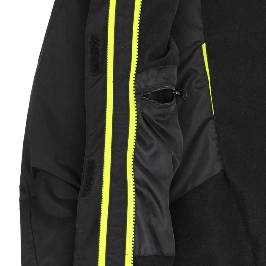 Gardening / Forestry / Farming: 3 in 1 functional jacket e.s.motion 2020, ladies' + black/high-vis yellow/high-vis orange 2