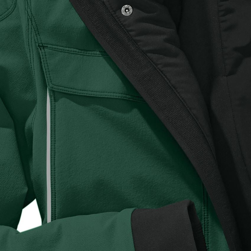 Work Jackets: Winter functional jacket e.s.dynashield + green/black 2