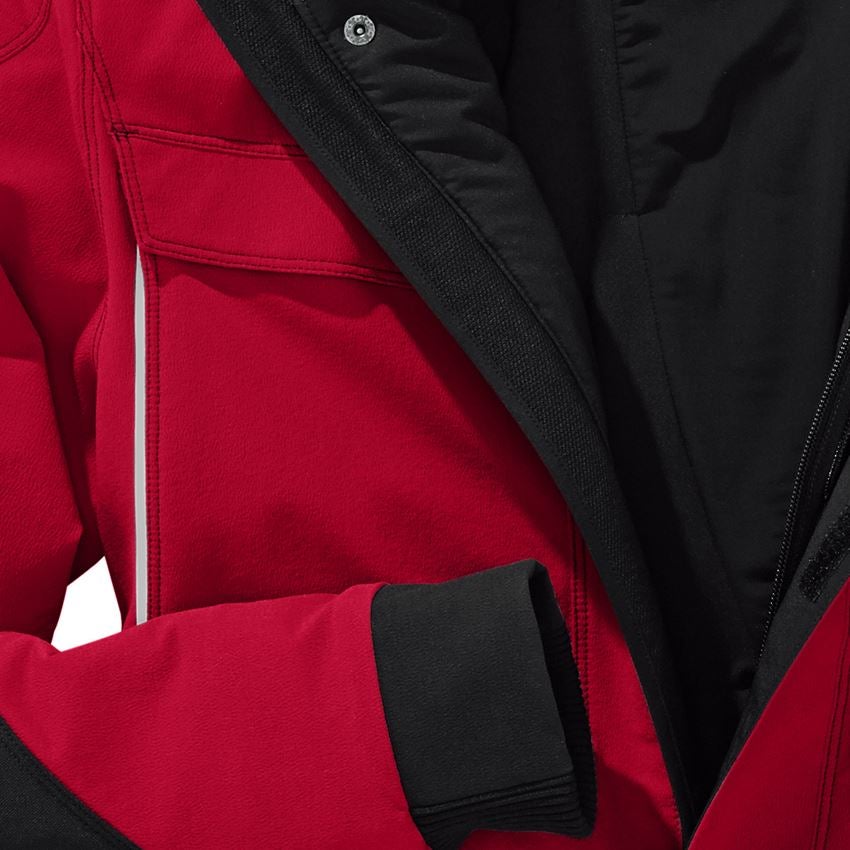 Joiners / Carpenters: Winter functional jacket e.s.dynashield + fiery red/black 2