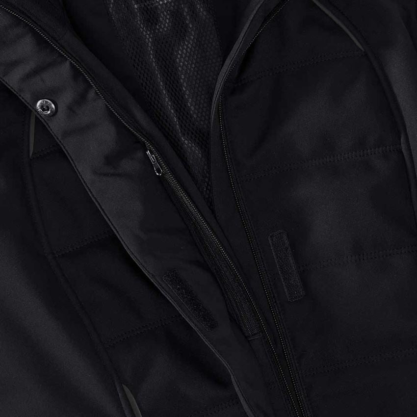 Plumbers / Installers: Winter softshell jacket e.s.vision, ladies' + black 2
