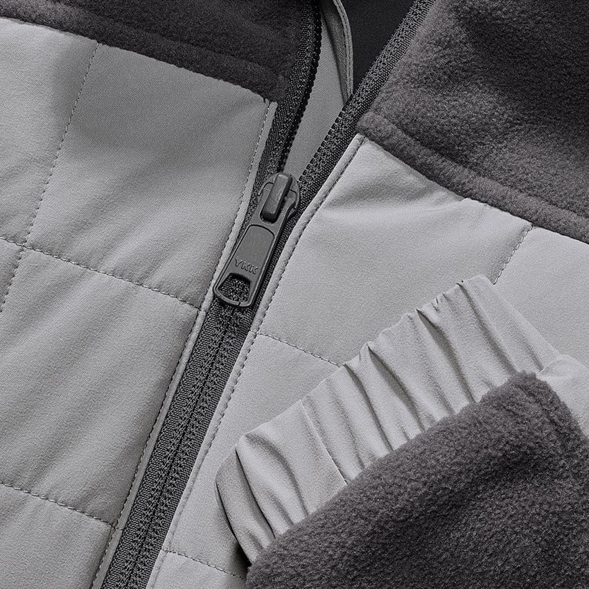 Topics: Hybrid fleece jacket e.s.concrete, ladies' + anthracite/pearlgrey 2