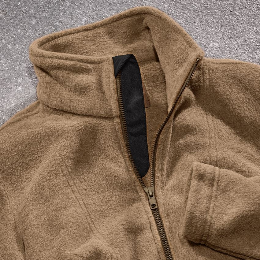 Topics: Fleece jacket e.s.vintage, ladies' + sepia melange 2