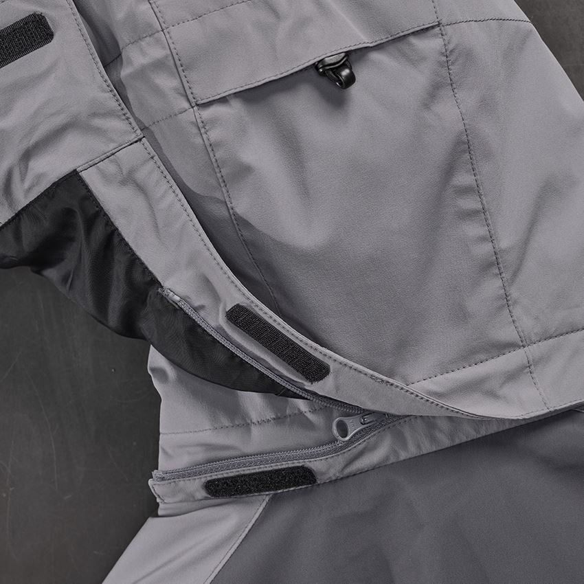 Work Jackets: Winter jacket e.s.trail pure + carbongrey/basaltgrey 2