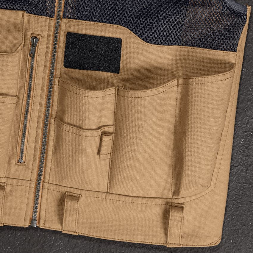 Work Body Warmer: Tool vest e.s.iconic + almondbrown/black 2