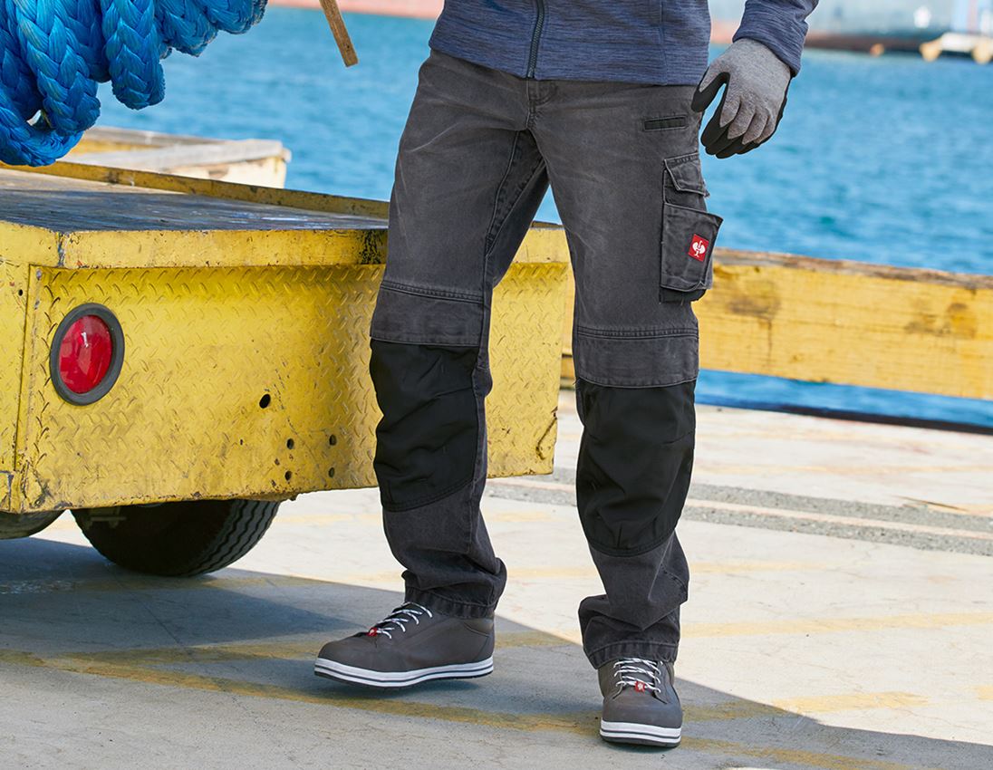 Work Trousers: Jeans e.s.motion denim + graphite
