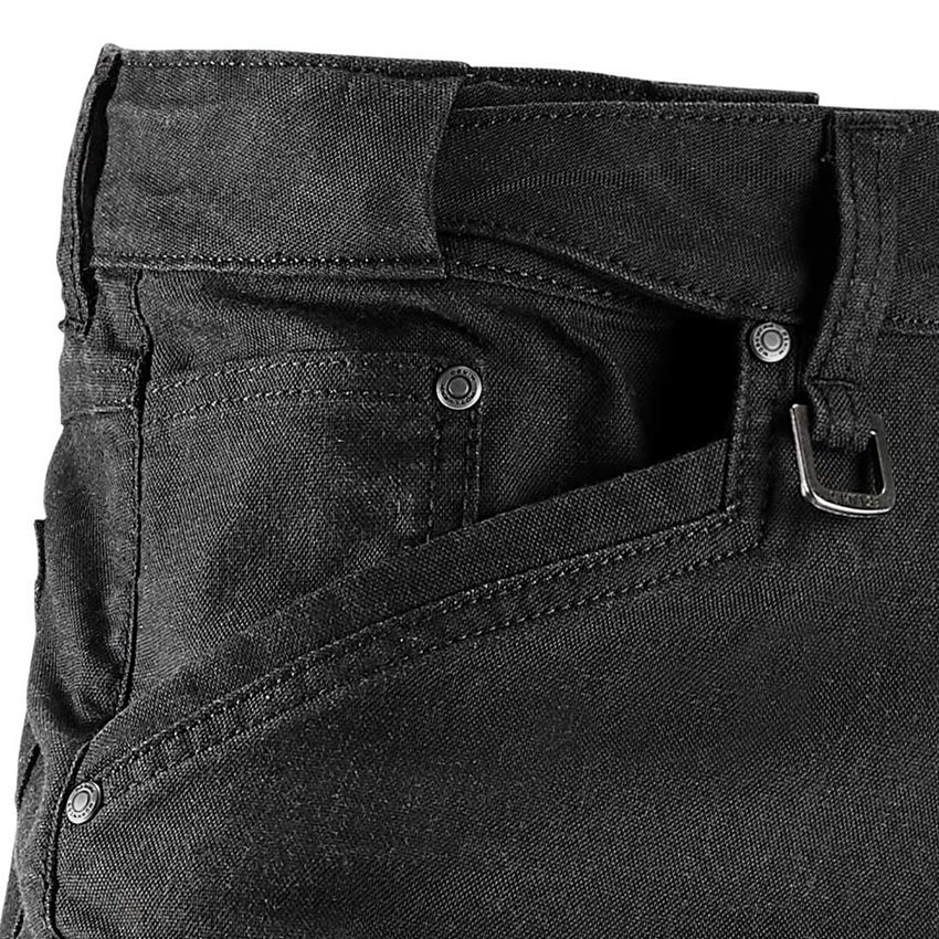 Arbetsbyxor: Cargo-shorts e.s.vintage + svart 2