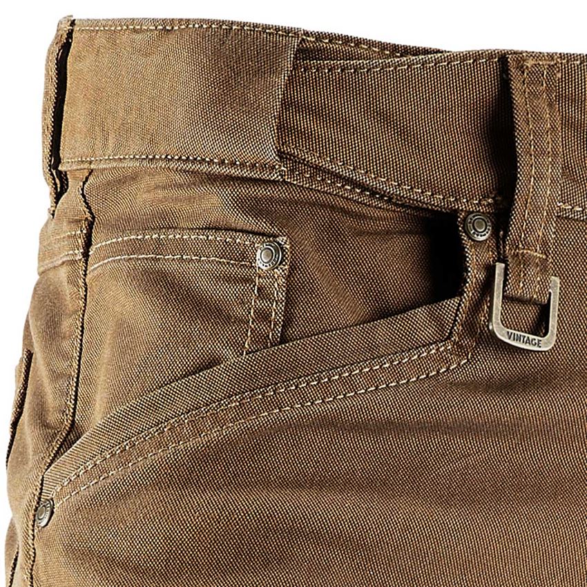 Arbetsbyxor: Cargo-shorts e.s.vintage + sepia 2
