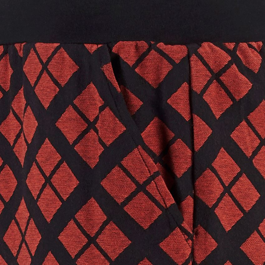 Accessoarer: e.s. Pyjamas byxa + strauss röd rutig 2