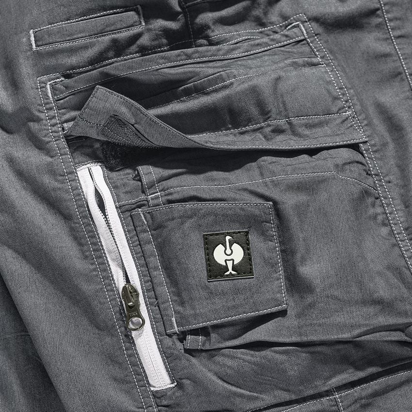 Work Trousers: Cargo trousers e.s.motion ten summer + oxidblack 2