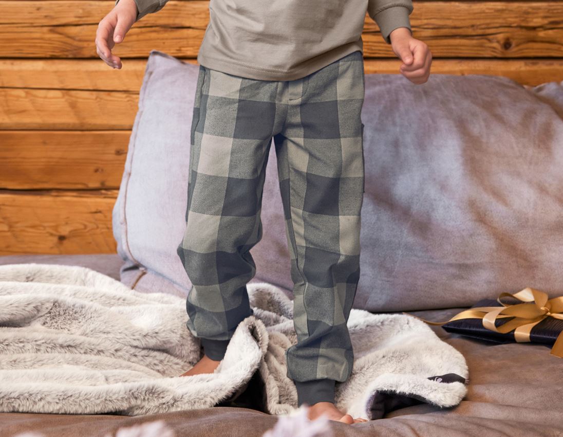 Accessoarer: e.s. Pyjamas byxa, barn + delfingrå/karbongrå