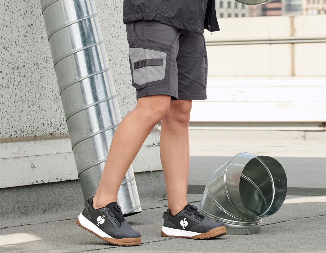 Collaborations: SET:Trousers e.s.concrete light,women+shorts+footb + anthracite/pearlgrey