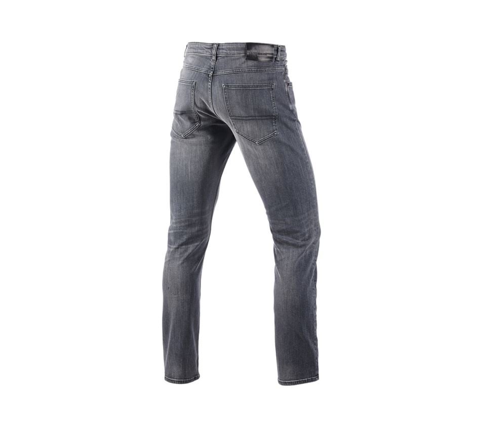 Kläder: SET: 2x5-pocket-stretch-jeans straight+matl.+be. + graphitewashed 2