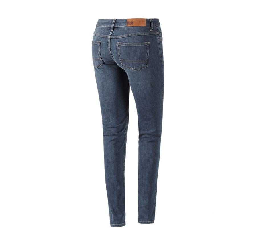 Kläder: SET: 2x 5-pocket-stretch-jeans, dam+matl.+bestick + mediumwashed 1