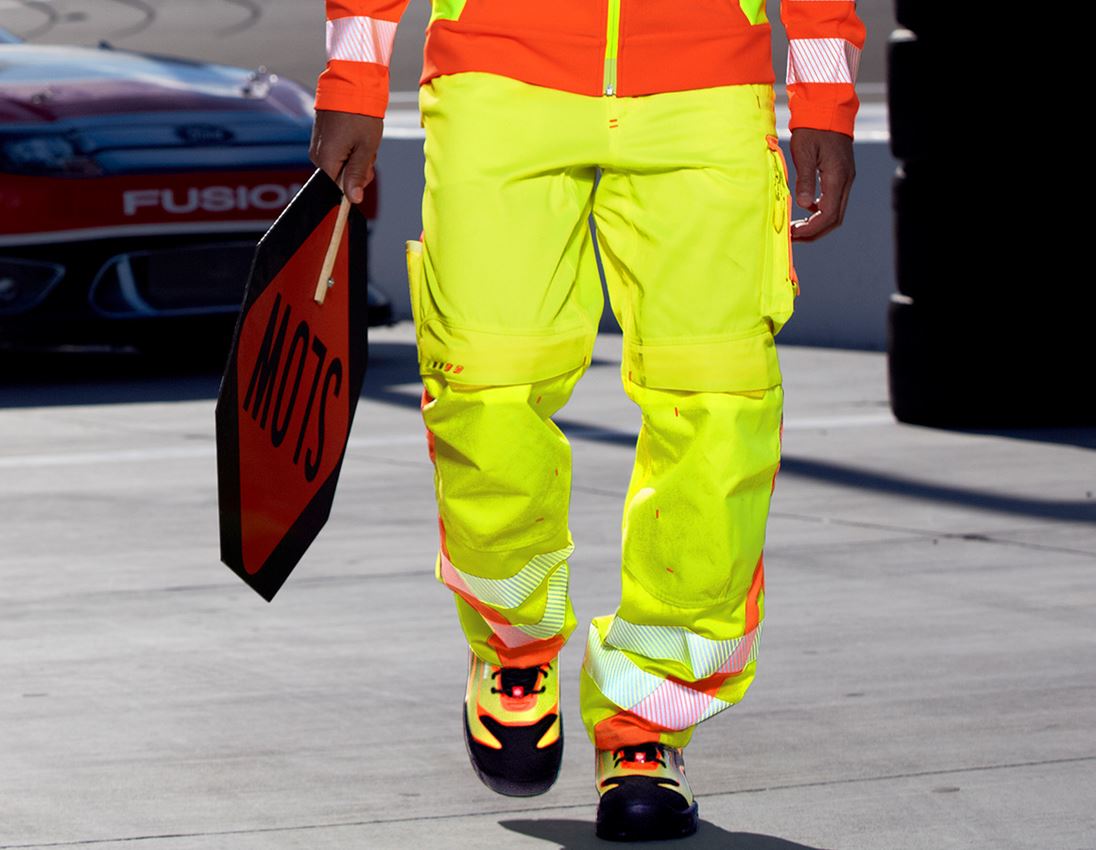Work Trousers: High-vis trousers e.s.motion 2020 + high-vis yellow/high-vis orange 1