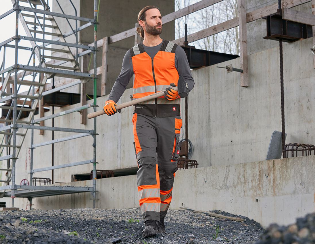 Topics: High-vis bodywarmer e.s.motion 24/7 + high-vis orange/anthracite 2