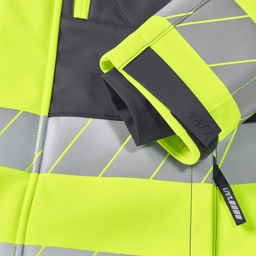 Topics: High-vis winter soft. jacket e.s.motion 24/7,lad. + anthracite/high-vis yellow 2