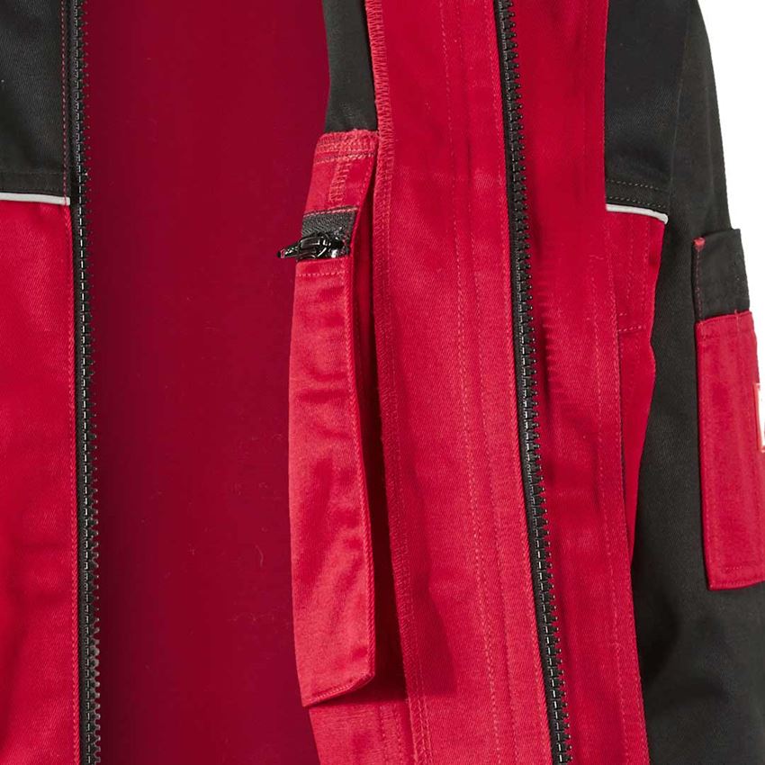 Plumbers / Installers: Work jacket e.s.image + red/black 2