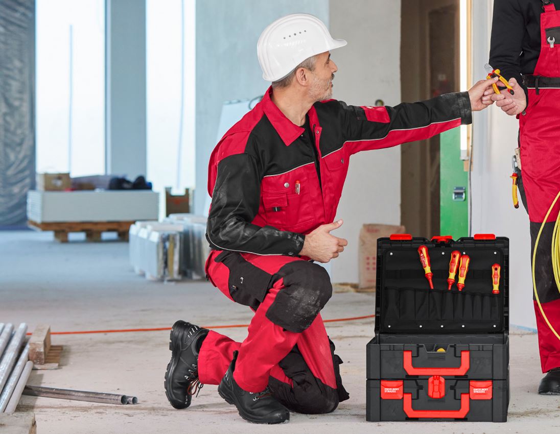 Plumbers / Installers: Work jacket e.s.image + red/black 4