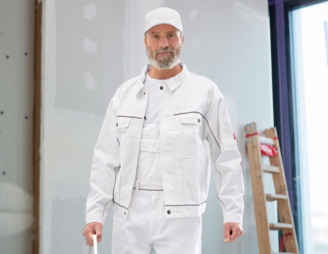 Plumbers / Installers: Work jacket e.s.classic + white
