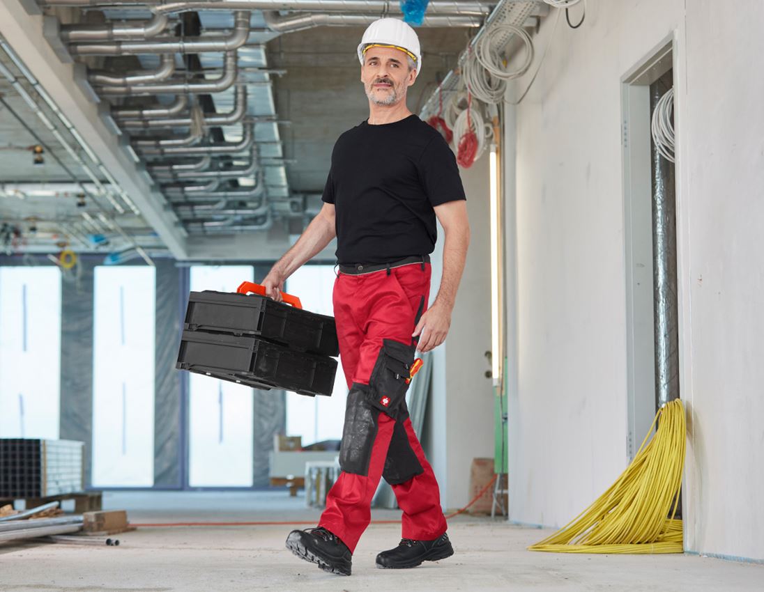 Plumbers / Installers: Trousers e.s.image + red/black 3