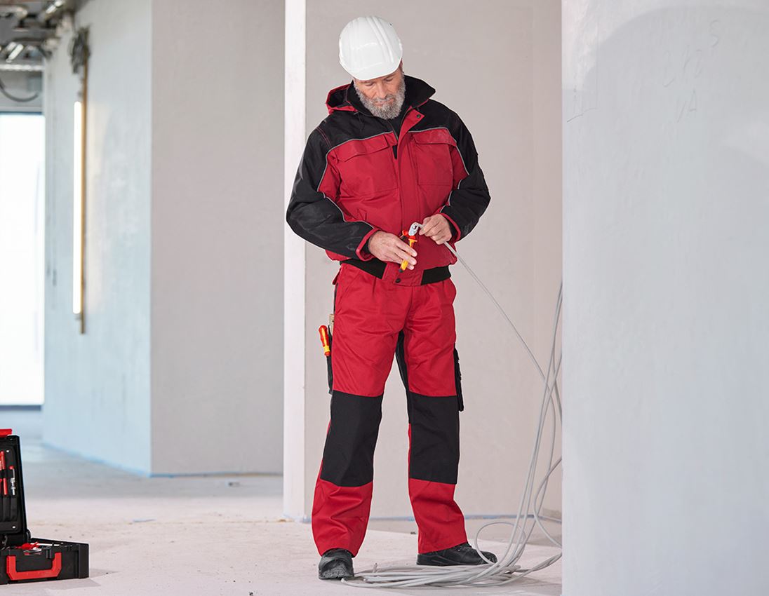 Plumbers / Installers: Trousers e.s.image + red/black 4