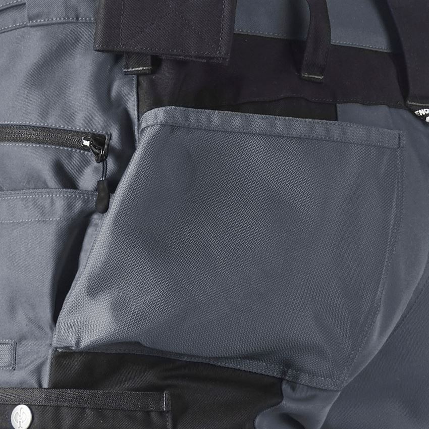 Topics: Trousers e.s.motion Winter + grey/black 2