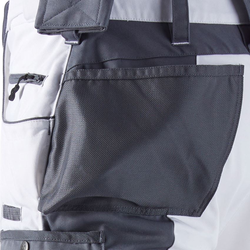 Cold: Trousers e.s.motion Winter + white/grey 2