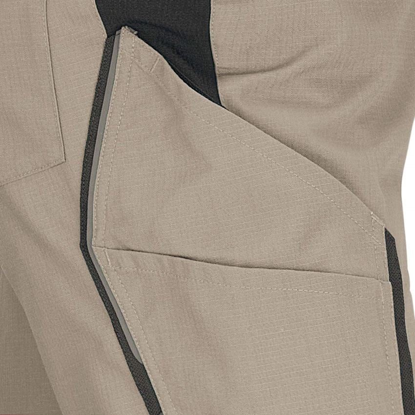 Work Trousers: Trousers e.s.vision, men's + clay/black 2