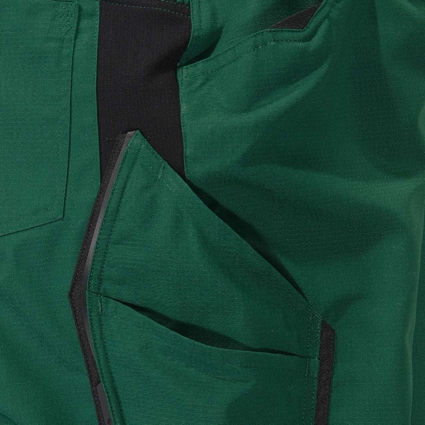 Cold: Winter trousers e.s.vision + green/black 2