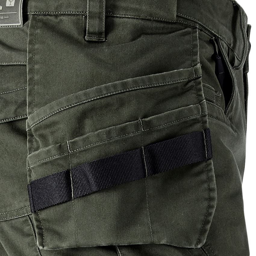 Joiners / Carpenters: Trousers e.s.motion ten tool-pouch + disguisegreen 2