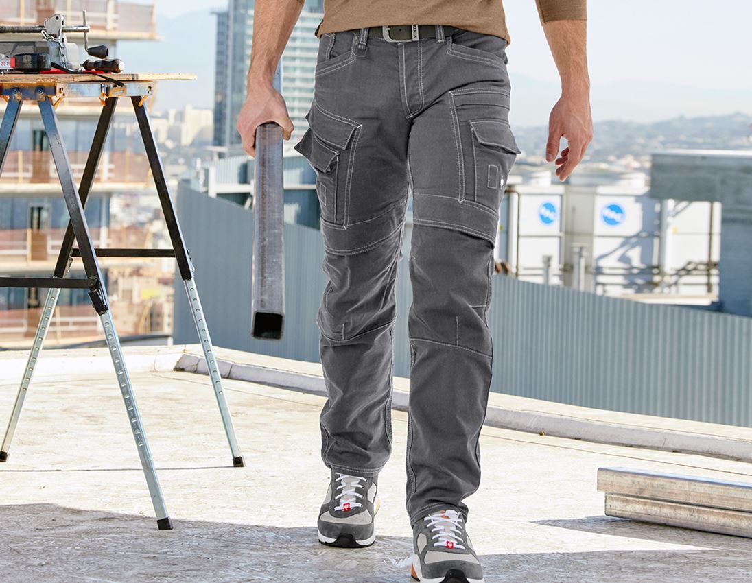 Topics: Worker cargo trousers e.s.vintage + pewter 1