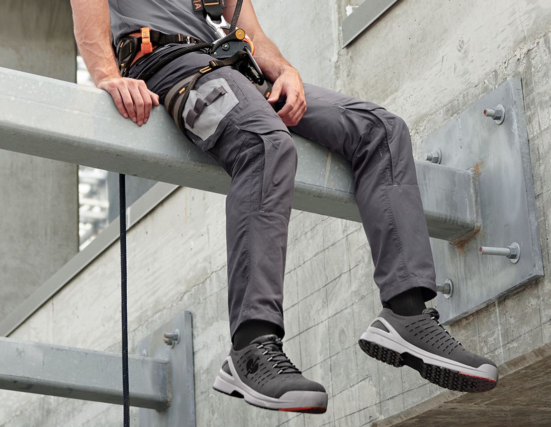Work Trousers: Trousers e.s.concrete light + anthracite/pearlgrey 2