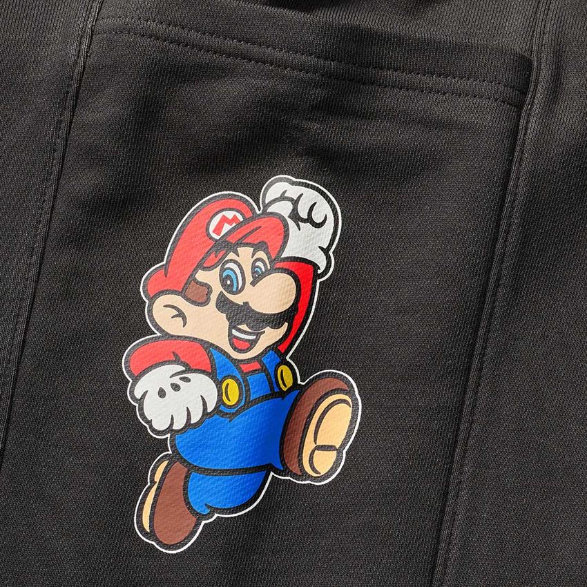 Accessories: Super Mario Sweatpants, men's + black 2