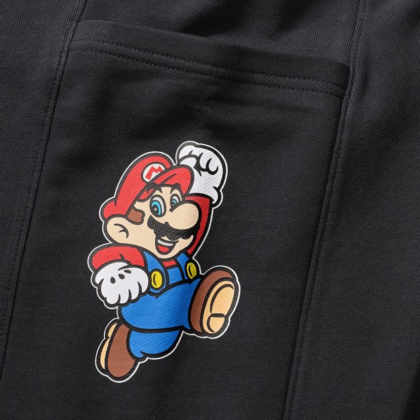 Samarbeten: Super Mario sweatpants, barn + svart 2