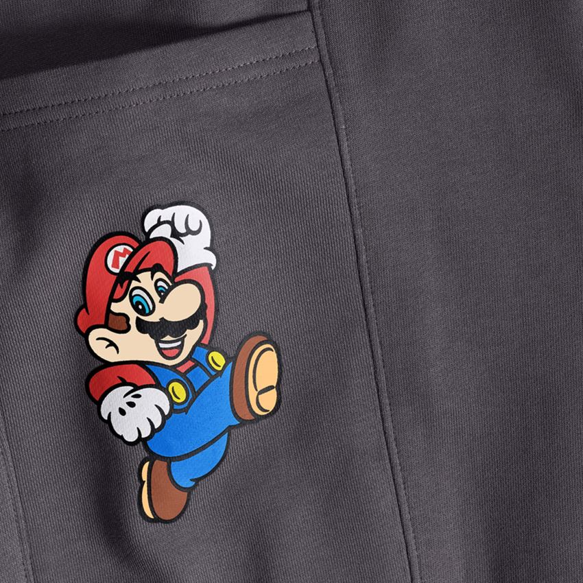 Accessories: Super Mario Sweatpants, children's + anthracite 2