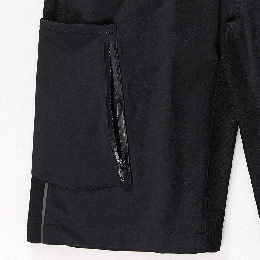 Work Trousers: Shorts e.s.vision stretch, men's + black 2