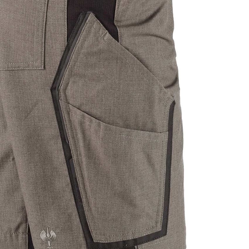 Plumbers / Installers: Shorts e.s.vision, ladies' + stone melange/black 2