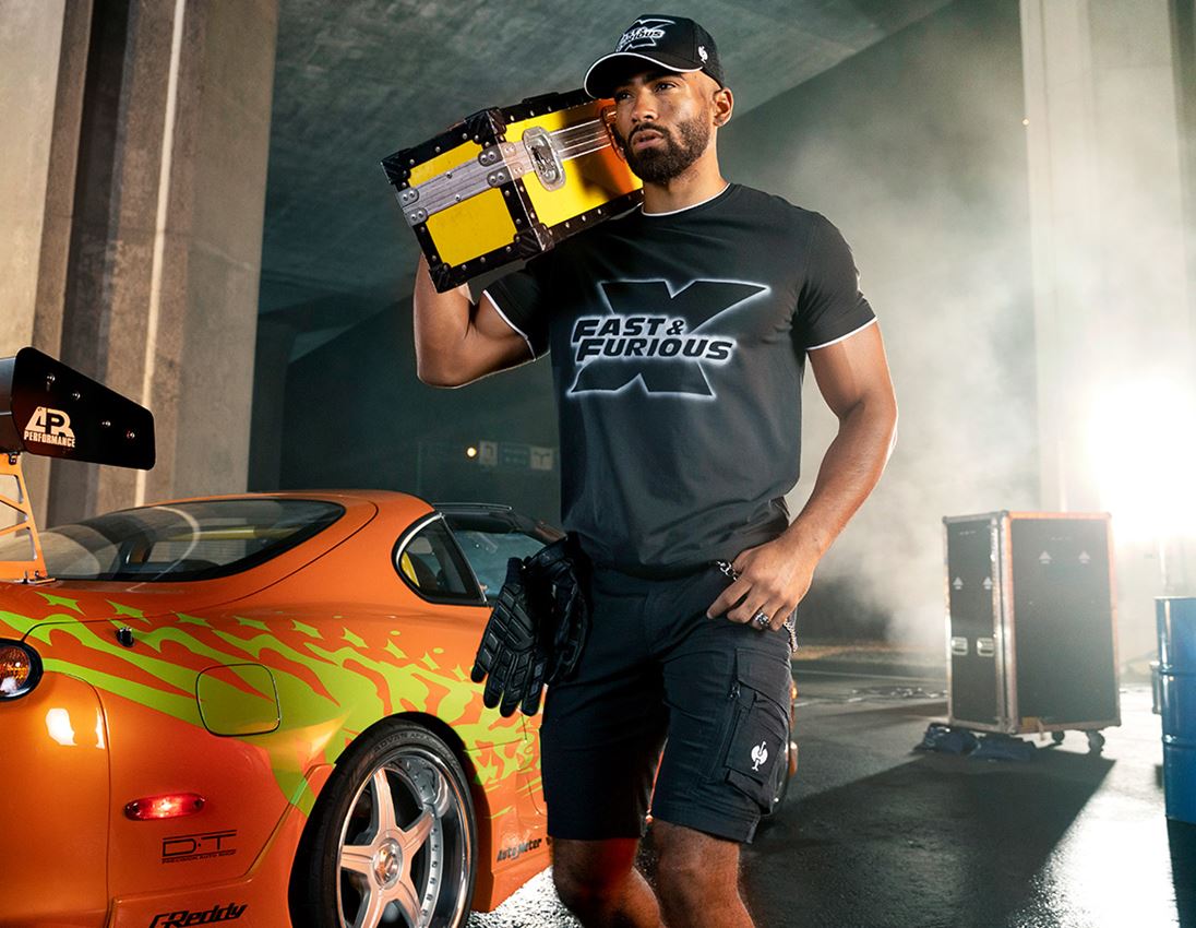Collaborations: FAST & FURIOUS X motion work shorts + black 1