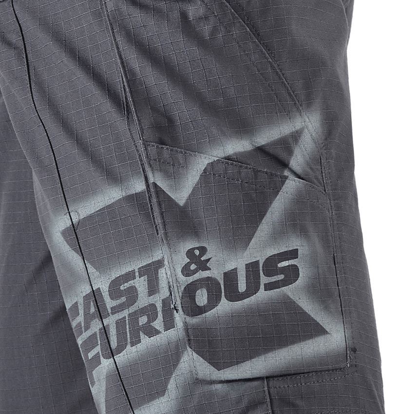 FAST & FURIOUS X STRAUSS: FAST & FURIOUS X motion work shorts + antracit 2